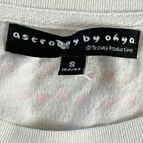 Astroboy by ohya pink & white Crewneck T-shirt Japanese Y2K 2004 causal - Picture 5 of 6
